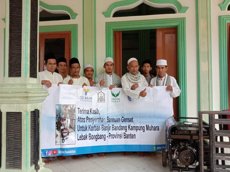 Sinergi Mentari Ilmu Charity dan Teladan Foundation Bantu Pulihkan Musholla Pasca Bencana Lebak Banten