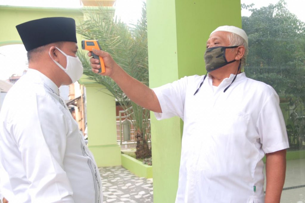Wakil Wali Kota Bekasi Tinjau Masjid yang digunakan Sholat Jum’at