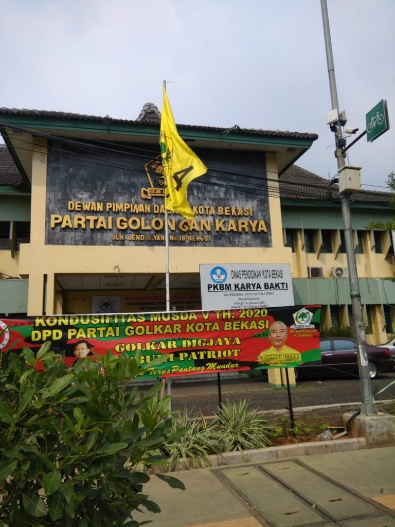 PN Bekasi Keluarkan Surat Perintah Bayar Eksekusi Gedung DPD Golkar